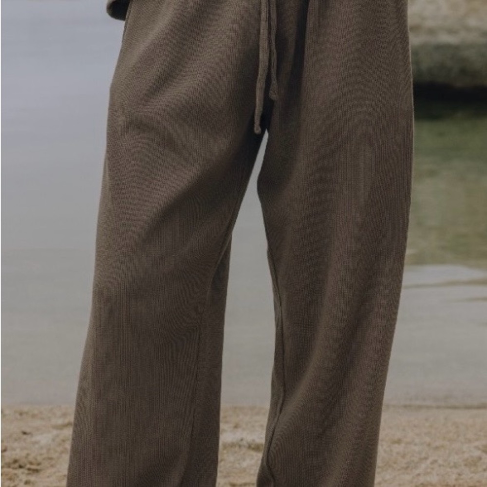 Daily Drills thermal resort pants - Mocha